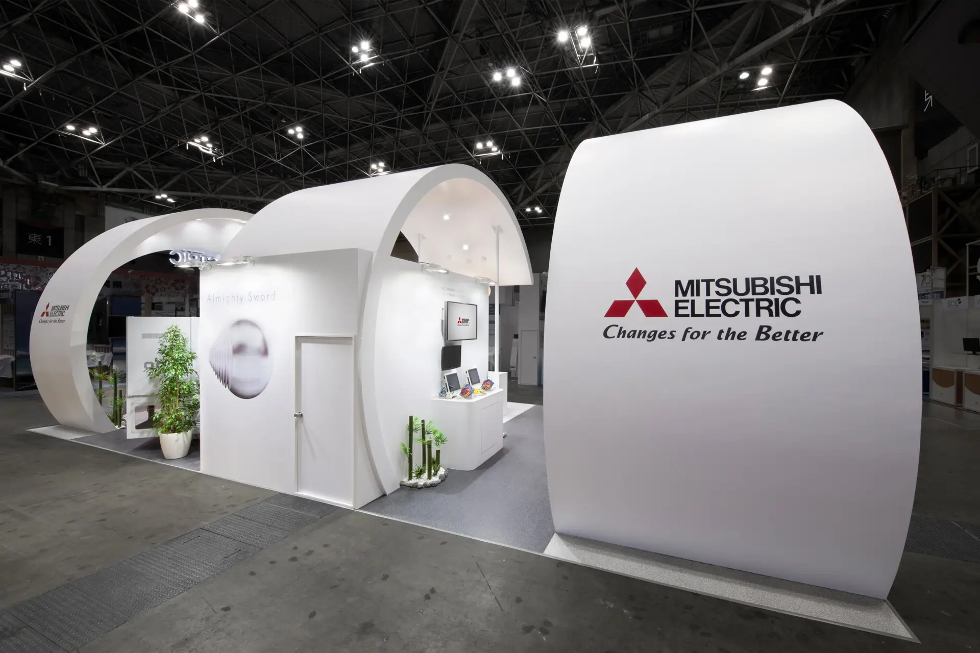 株式会社フジヤ　SEMICON Japan 2018　三菱電機ブース画像