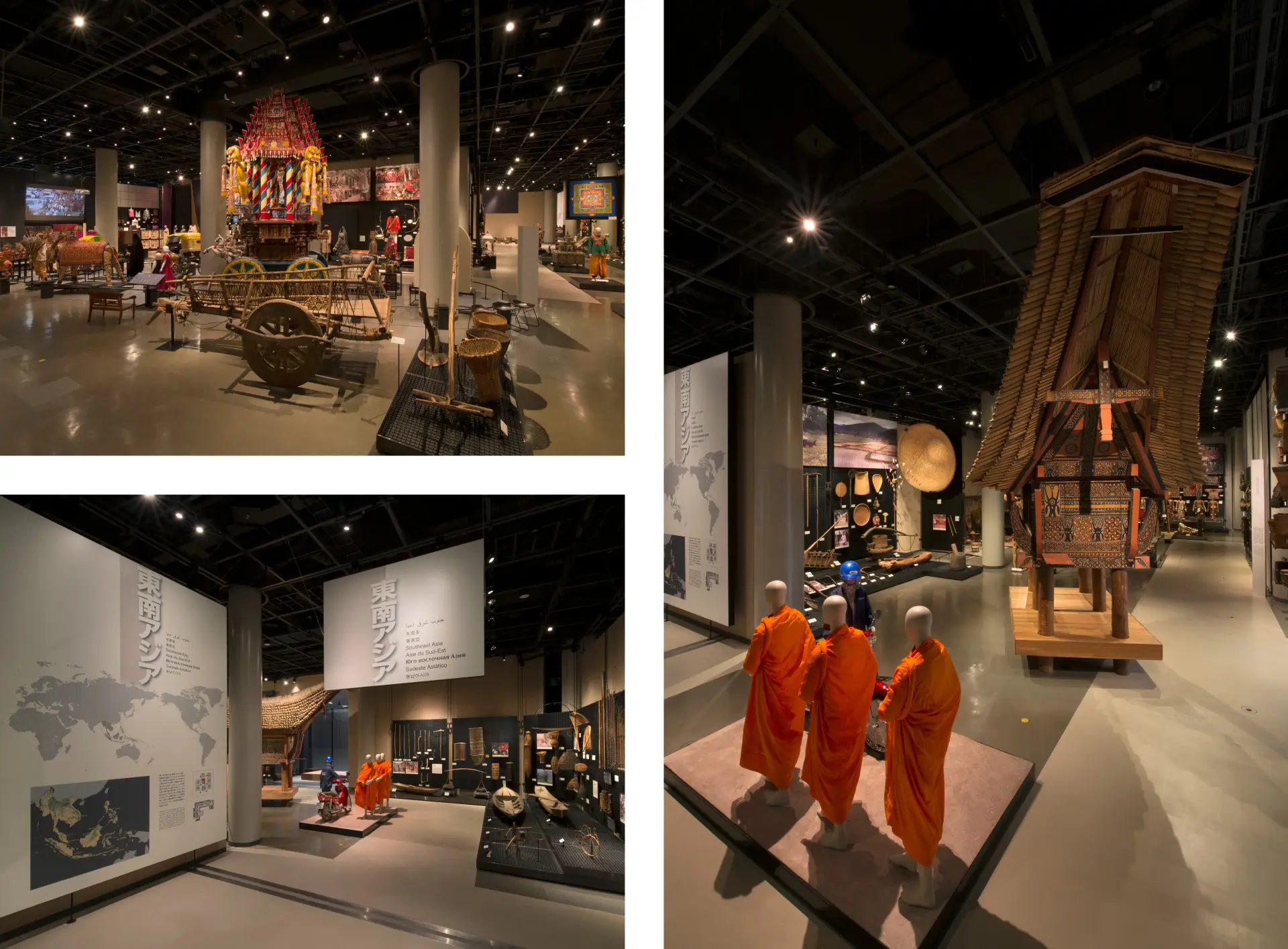 株式会社フジヤ　国立民族学博物館　本館展示場［南アジア・東南アジア］新構築画像
