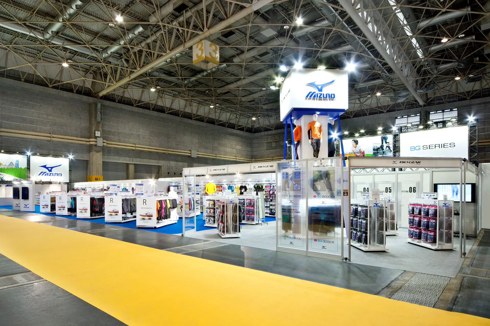 株式会社フジヤ　大阪マラソンEXPO 2013　ミズノブース画像