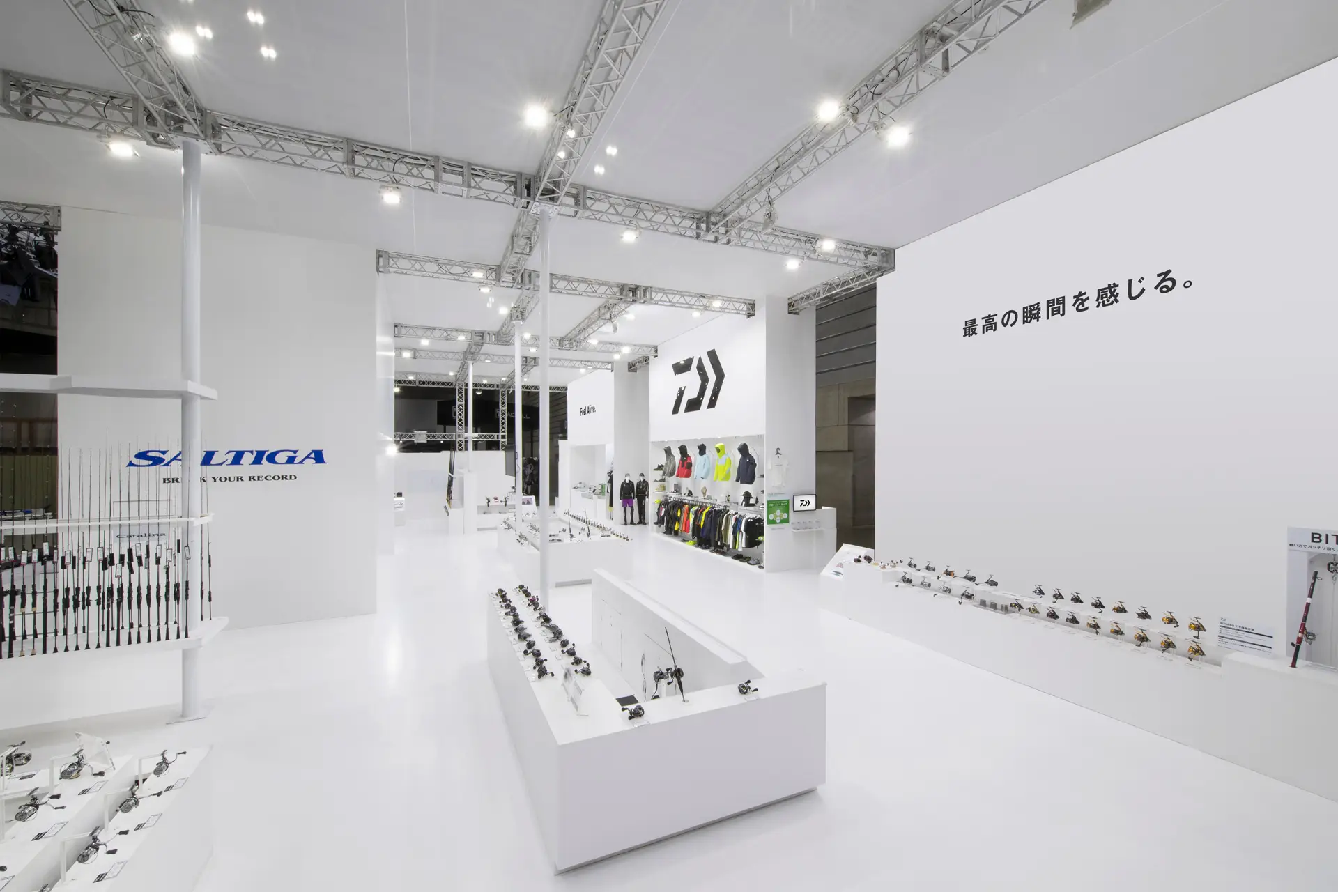 株式会社フジヤ　釣りフェスティバル 2020 in Yokohama　DAIWAブース画像