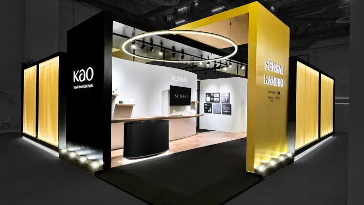 Kao Beauty Brands、和と美の展示空間で世界展開を加速